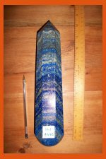 a large lapis lazuli wand